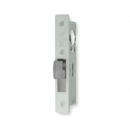 Adams Rite MS1850SN450628 ANSI Size MS Deadlock Flat Faceplate 1-1/2" Hook Bolt Clear Anodized Aluminum MS1850SN450628